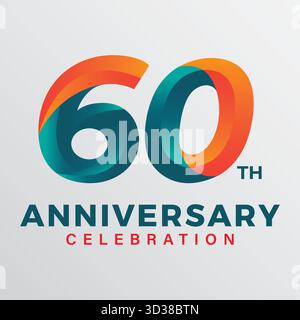 modello vettoriale celebrativo per il 15° anniversario. Illustrazione Vettoriale