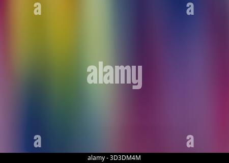 Intentionally blurred and defocused close-up of colorful textile threads pattern Stock Photo