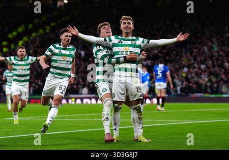 Foto del file datata 02/11/25 di Callum Osmand. Craig Bellamy ha espresso delusione per il fatto che non può considerare l'adolescente Celtic Callum Osmand per la selezione del Galles dopo un cambiamento nelle regole relative all'idoneità dei giocatori delle Isole del Canale. Data di pubblicazione: Giovedì 6 novembre 2025. Foto Stock