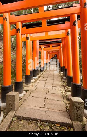 Fushimi Inari Santuario Foto Stock