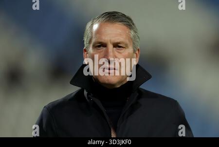 Belgrado, Serbia. 6 novembre 2025. I giocatori e gli allenatori di Lille in vista della partita di calcio UEFA Europa League tra Crvena Zvezda (Stella Rossa) e Lille il 6 novembre. 2025. A Belgrado, Serbia. (Foto di Pedja Milosavljevic/STARSPORT ©) Foto Stock
