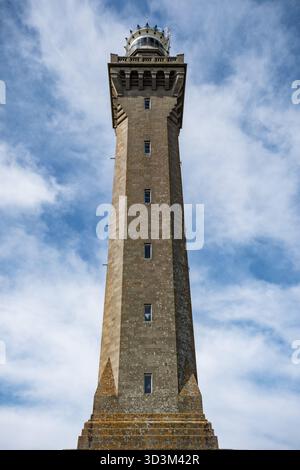 Faro di Eckmühl a Finistère, Bretagne Francia Foto Stock