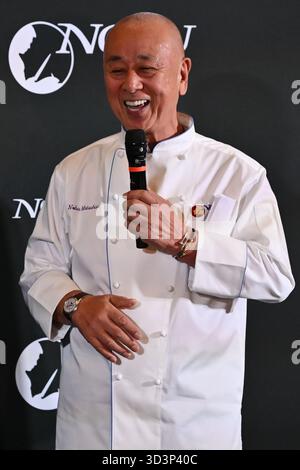 Roma, Italia. 6 novembre 2025. Nobu Matsuhisa partecipa all'inaugurazione del Nobu Hotel Rome a Roma, il 6 novembre 2025. (Foto di Domenico Cippitelli/NurPhoto) credito: NurPhoto SRL/Alamy Live News Foto Stock