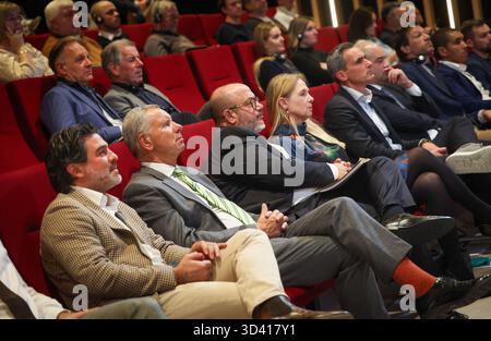 Tubize, Belgio. 7 novembre 2025. Immagine scattata durante una tavola rotonda sulla sicurezza nel calcio, organizzata dalla Pro League e dalla Royal Belgian Football Association (RBFA), venerdì 07 novembre 2025 a Tubize. BELGA PHOTO VIRGINIE LEFOUR credito: Belga News Agency/Alamy Live News Foto Stock
