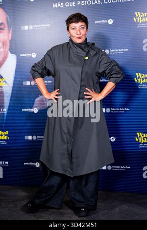 Eva Hache partecipa alla premiere "Warhol" il 29 ottobre 2025 a Madrid, Spagna. (Crediti: Miguel Escavias/Alfa Images/Alamy Live News) Foto Stock