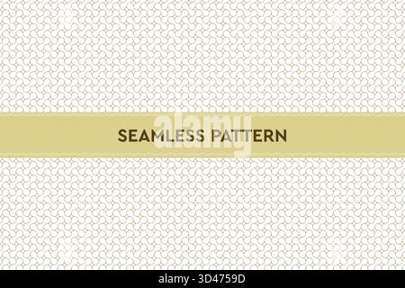 Motivo a turbolenza a rombo. Ripetizione geometrica senza giunture della linea Art. Schema grafico vettoriale minimalista. Illustrazione Vettoriale