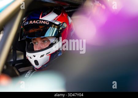 FLEMING Tom (gbr), Manthey 1st Phorm, Porsche 911 GT3 R LMGT3 #92, LM GT3, azione durante il Rookie test 2025 del Campionato Mondiale Endurance 2025, il 9 novembre 2025 sul circuito Internazionale del Bahrain a Sakhir, Bahrain - foto Julien Delfosse/DPPI credito: DPPI Media/Alamy Live News Foto Stock