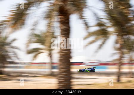31 FARFUS Augusto (bra), il Bend Team WRT, BMW M4 LMGT3 #31, LM GT3, azione durante il Rookie test 2025 del Campionato Mondiale Endurance 2025, il 9 novembre 2025 sul circuito Internazionale del Bahrain a Sakhir, Bahrain - Photo Joao Filipe / DPPI Foto Stock
