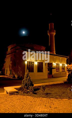 Situata a Kirklareli, Turchia, la Moschea Hizir Bey è stata costruita nel 1383. Foto Stock