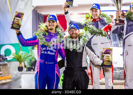 CONSTANT Louis, coppa Mathieu, Hyundai i20N Rally2, portait durante il Rallye Terre de Vaucluse 2025, 7° round del Championnat de France des rallyes Terre 2025, dall'8 al 9 novembre 2025 a Courthézon, Francia - Photo Bastien Roux/DPPI credito: DPPI Media/Alamy Live News Foto Stock