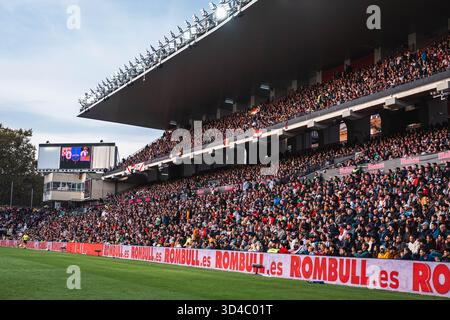 Madrid, Espagne. 9 novembre 2025. Illustrazione dello stadio durante il campionato spagnolo di calcio LaLiga tra Rayo Vallecano e Real Madrid CF il 9 novembre 2025 all'Estadio de Vallecas di Madrid, Spagna - foto Alexandre Martins/DPPI credito: DPPI Media/Alamy Live News Foto Stock