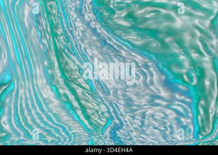 Sfondo astratto simile all'acqua blu del mare Foto Stock