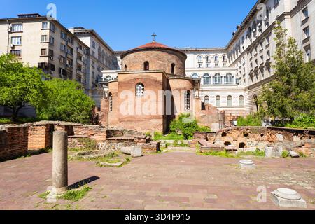 La Chiesa di San Giorgio nel centro di Sofia. Sofia è la capitale e la città più grande della Bulgaria. Foto Stock