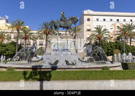 Plaza del Arenal, Jerez de la Frontera, provincia di Cadice, Andalusia, Spagna Foto Stock
