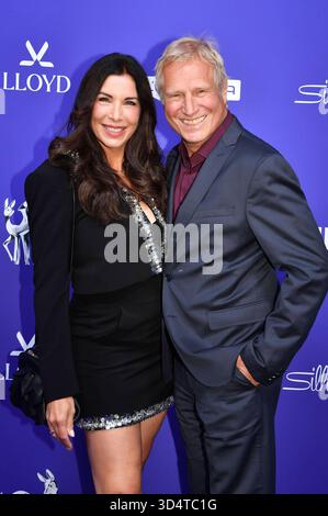 Alexandra Polzin mit Ehemann Gerhard Leinauer beim omaggio a Bambi 2025 all'Hotel Charles. München, 11.11.2025 *** Alexandra Polzin con il marito Gerhard Leinauer al Tribute to Bambi 2025 presso il Charles Hotel Monaco di Baviera, 11 11 2025 foto:XB.xInsingerx/xFuturexImagex tribute 5126 Foto Stock