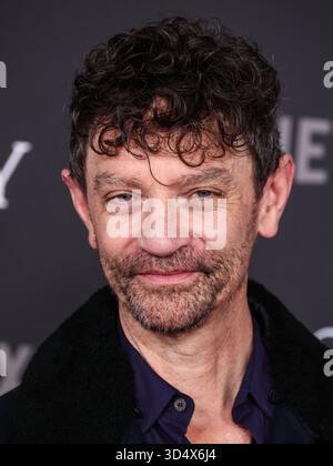 HOLLYWOOD, LOS ANGELES, CALIFORNIA, USA - 11 NOVEMBRE: L'attore inglese James Frain arriva alla premiere di Los Angeles di "Jay Kelly" di Netflix, tenutasi all'Egyptian Theatre Hollywood l'11 novembre 2025 a Hollywood, Los Angeles, California, Stati Uniti. (Foto di Xavier Collin/Image Press Agency) Foto Stock