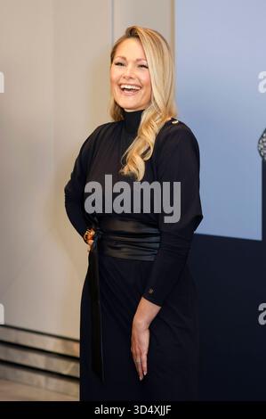 Helene Fischer beim Pressetermin mit Ausblick auf ihre große Open Air-Tour 2026 presso Rosewood Hotel. München, 12.11.2025 *** Helene Fischer all'evento stampa con un'anteprima del suo grande Open Air Tour 2026 al Rosewood Hotel Monaco, 12 11 2025 foto:XK.xKriegerx/xFuturexImagex fischer 5126 Foto Stock