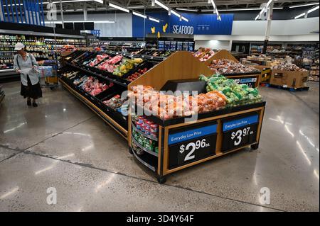 Walmart Superstore a Las Vegas. Foto Stock