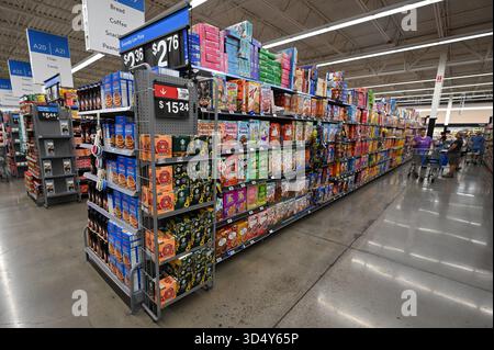 Walmart Superstore a Las Vegas. Foto Stock