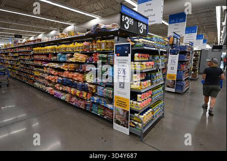 Walmart Superstore a Las Vegas. Foto Stock