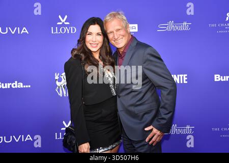 Alexandra Polzin mit Ehemann Gerhard Leinauer / omaggio a Bambi / Carità / The Charles Hotel / München / 11. 2025 novembre **** Alexandra Polzin con il marito Gerhard Leinauer omaggio a Bambi Charity The Charles Hotel Munich 11 novembre 2025 Foto Stock