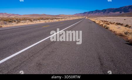 Autostrada 50, Nevada. Foto Stock