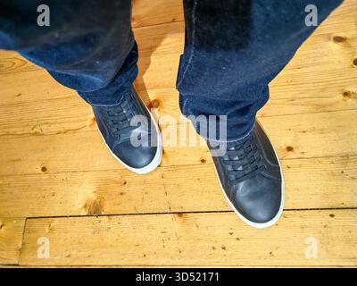 Gradini di stile. Foto Stock