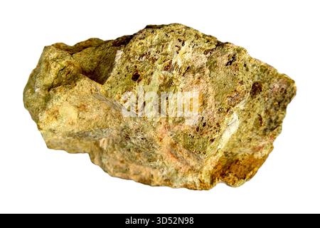 Cristalli di gadolinio, campioni di metallo di gadolinio di terre rare Foto Stock