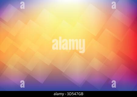 Vibrant Geometric Gradient Abstract background.eps Illustrazione Vettoriale