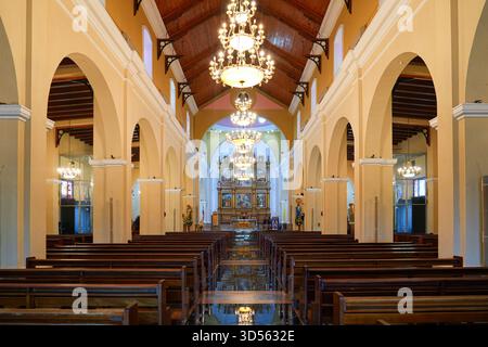Catedral de Nuestra Señora de la Candelaria a Mayagüez, Porto Rico Foto Stock