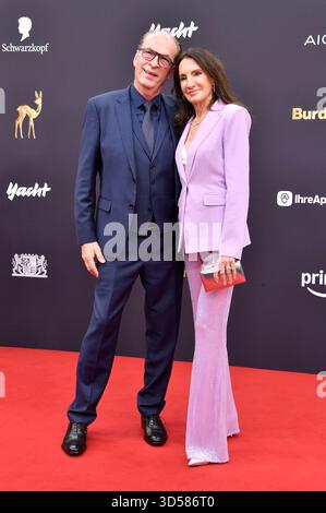 Herbert Knaup mit Ehefrau Christiane Knaup bei der 77. Bambi-Verleihung 2025 nei den Bavaria Filmstudios. München, 13.11.2025 Foto Stock