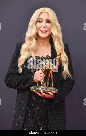 Cher bei der 77. Bambi-Verleihung 2025 nei den Bavaria Filmstudios. München, 13.11.2025 Foto Stock