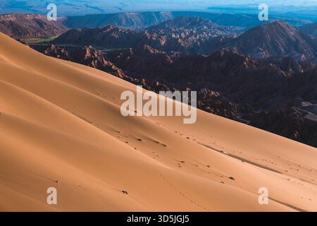 La valle della morte vicino a san pedro de Atacama Foto Stock