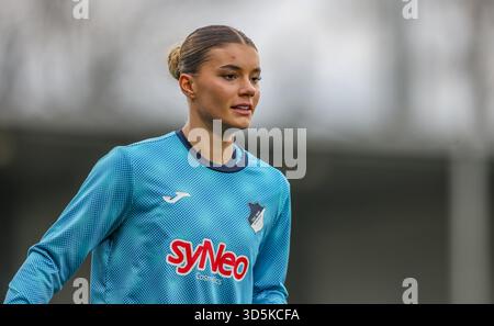 DEU, Wolfsburg, Hoffenheim vs Eintracht Frankfurt, DFB-Pokal [Coppa di Germania] per donne, DFB, Saison 2526, Dietmar-Hopp-Stadion, Round of 16 in the picture: Selina Cerci (Hoffenheim #29) LE NORMATIVE DFB/DFL VIETANO QUALSIASI USO DELLE FOTOGRAFIE COME SEQUENZE DI IMMAGINI Foto Stock