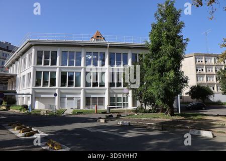 Paris Est Créteil Val de Marne University, vista esterna, città di Créteil, dipartimento Val de Marne, Francia Foto Stock