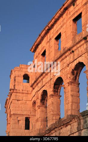 Croazia, Pola, Arena, anfiteatro, Foto Stock