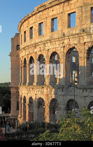 Croazia, Pola, Arena, anfiteatro, Foto Stock