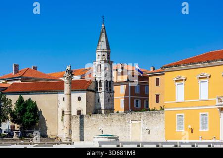 La Chiesa di San Donato a Zara, Croazia Foto Stock