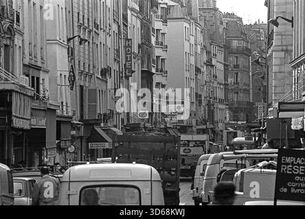 1975, Parigi, Rive guidava. Foto Stock