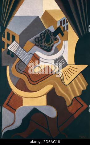 Juan Gris - tavolo davanti a una finestra (1921) Illustrazione Vettoriale