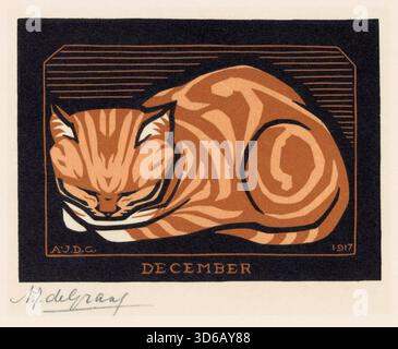 « Dicembre (1917). Julie de Graag (olandese, 1877?1924)" Foto Stock