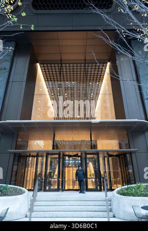 La JP Morgan Chase Tower è un edificio alto a New York City, USA 2025 Foto Stock