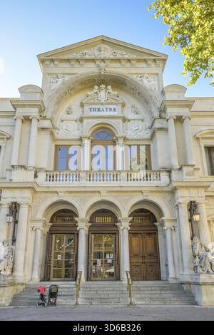 Opera Grand, Teatro al PL. De l'Horloge, Avignone, Francia Foto Stock