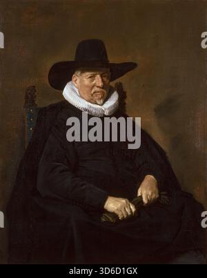 "Ritratto di un uomo anziano, tradizionalmente chiamato Heer Bodolphe (1643). Frans Hals (olandese, c. 1581-1666)». Foto Stock