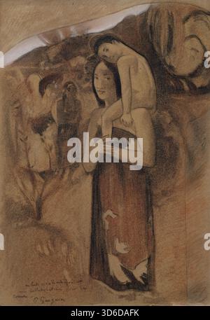 'Ave Mary (Ia Orana Maria) (ca. 1893?95). Paul Gauguin (francese, 1848-1903)» Foto Stock