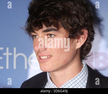 Conor Kennedy, figlio di Robert Kennedy Jr. E Mary Richardson Kennedy partecipa alla prima del documentario HBO "Ethel" al Time Warner Center di New York il 15 ottobre 2012. Foto di Henry McGee/MediaPunch Foto Stock