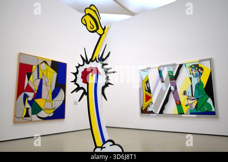 L'incredibile e ampio museo di arte moderna, Los Angeles, CALIFORNIA Foto Stock