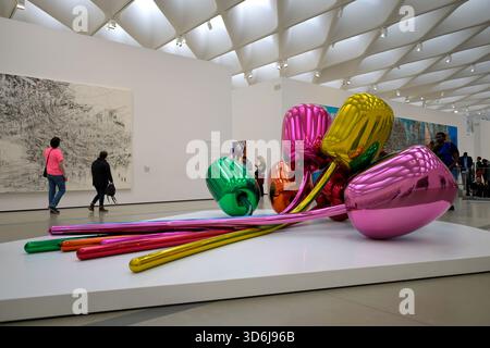 L'incredibile e ampio museo di arte moderna, Los Angeles, CALIFORNIA Foto Stock