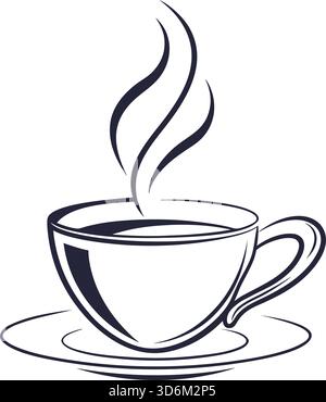 Tazza di caffè icona Illustrazione Vettoriale