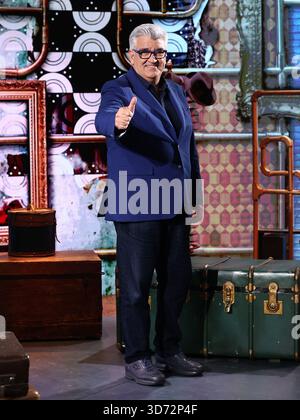 Roma, Italia. 22 novembre 2025. Roma, studi Rai ex caro, programma televisivo "Ciao maschio". Nella foto: Antonio Milo credito: Agenzia fotografica indipendente/Alamy Live News Foto Stock